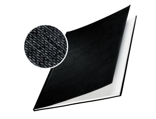 Capa de encadernacao channel rigida 73950095 preto lombada 21 mm capacidade 210 folhas , Leitz , 44276 , 4002432373574